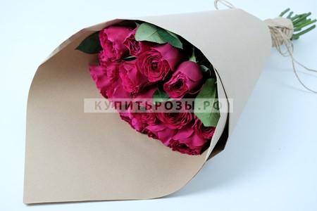 Пионовидные розы Дарси купить в Москве недорого